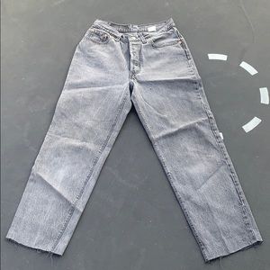 Vintage faded black/grey Levi’s 501